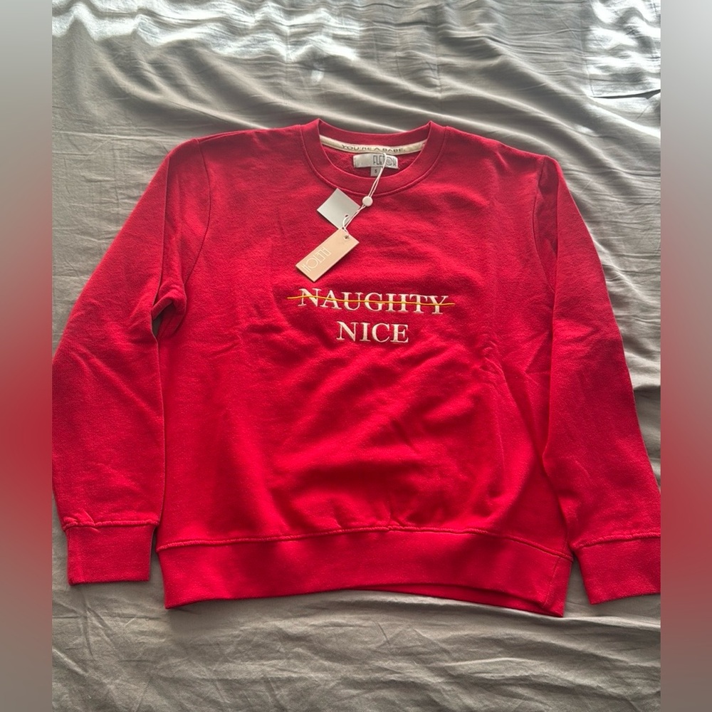 Red Naughty Nice Sweater